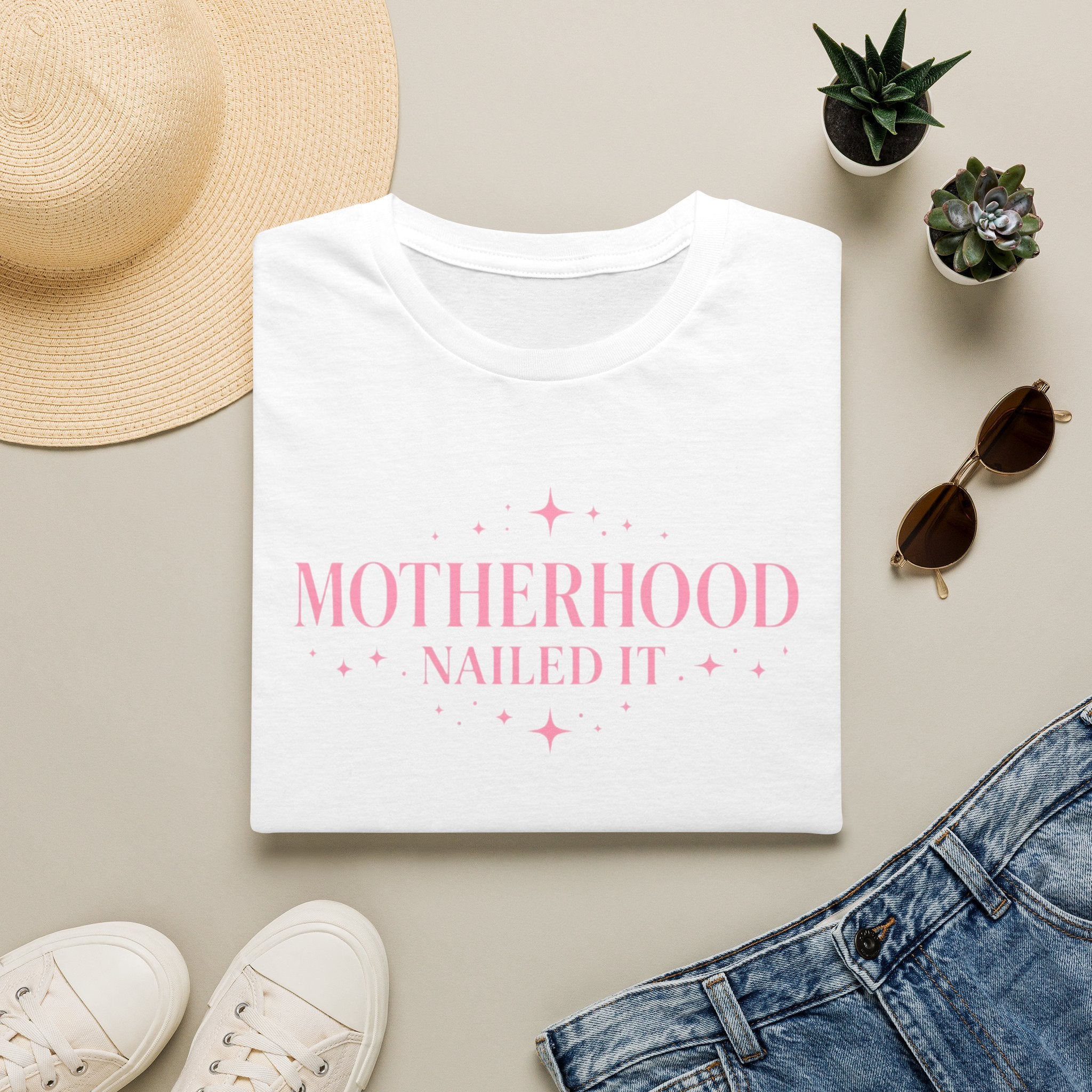 Motherhood Nailed It T-Shirt