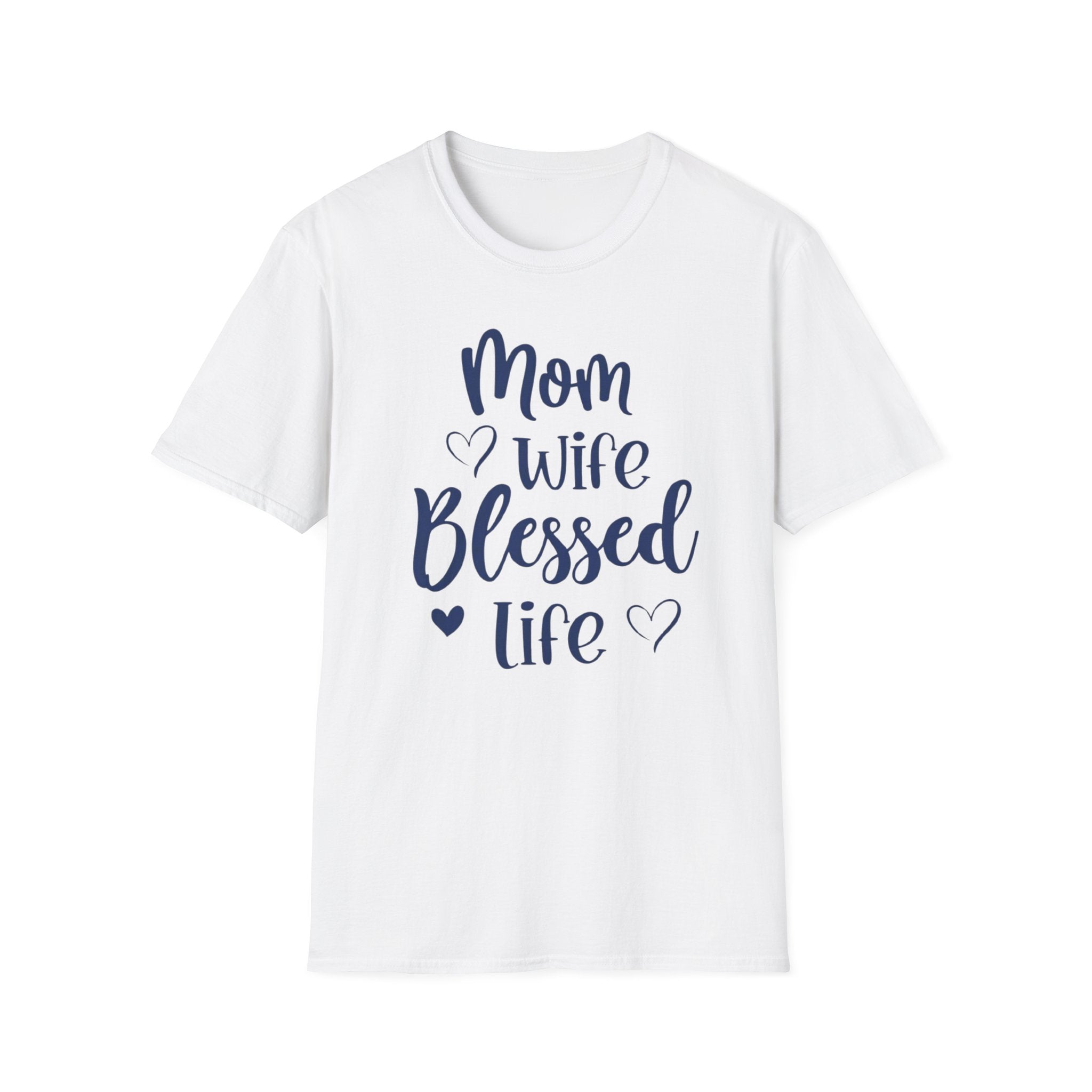 Mom Wife Blessed Life T-Shirt